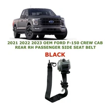 2021 2022 2023 Ford F-150 CREW CAB rear RH side seat belt BLACK ML3B-16611E50-AB