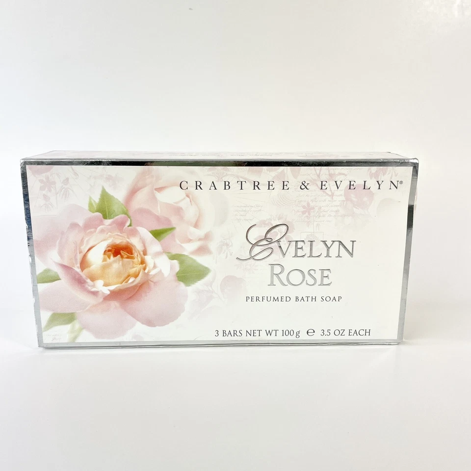 Colección Floral Inglesa Crabtree & Evelyn con Rosa Evelyn/Glicina 3,5 oz cada una Foto 2 de 4