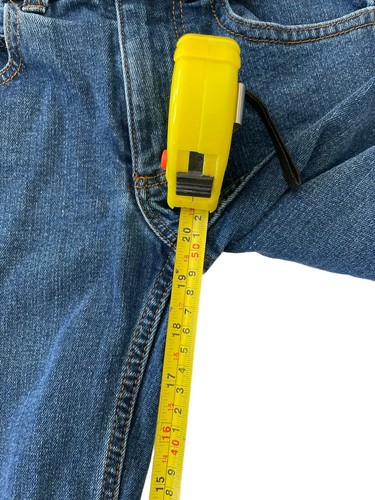 Carhartt Jeans Regular Bootcut Blue Stretch Unisex Kids Size 7 21x20 GUC👖 - Picture 6 of 13