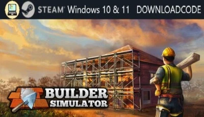 NEU PC Computer Spiel Builder Simulator für Windows 10 11 STEAM Downloadcode Key - Bild 1 von 4