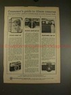 1964 Fujica Half 35, Auto-M 35, & Fujicarex Camera Ad!!