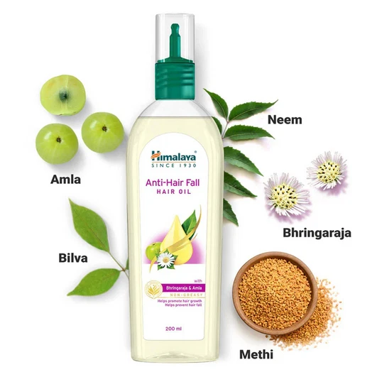 3x Aceite capilar anticaída del cabello del Himalaya (100 ml cada uno) reduce la caída del cabello + Envío gratuito Foto 2 de 4