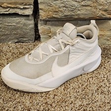 Nike Boys Team Hustle D 10 CW6735-101 White Basketball Shoes Sneakers Size 5Y