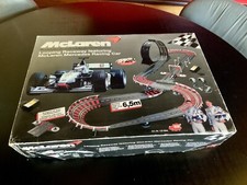 Dickie McLaren Mercedes Racing Car Slot Car Track Great 6.5 Meters Vintage