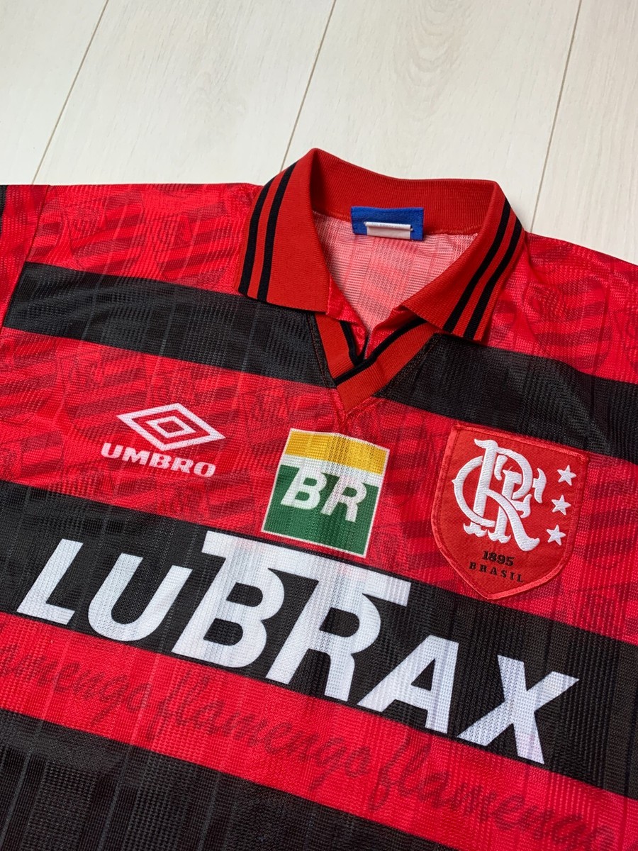 Flamengo Brazil #10 Centenary Home football shirt 1995/1996