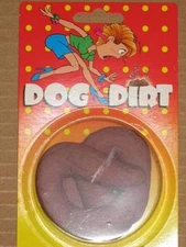 DOGGIE DIRT DOO POO POOP RUBBER FAKE DOG CRAP JOKE PRANK TRICKS