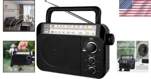 High-Quality Portable AM/FM Radio with Long Antenna - Ideal for Outdoors - Picture 2 of 11