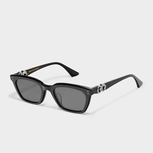 Gentle Monster x Jennie XOXO 01 Black Frame Black Lens - CBP Form