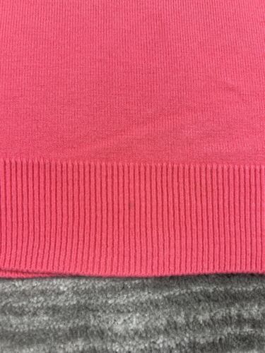 Sag Harbor Sweater Womens Extra Large Pink Knit High Neck Long Sleeve Pullover - Picture 4 of 12