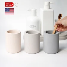 Drying Stone Toothbrush Holder | Diatomite Quick-Drying Bathroom Organizer Cup