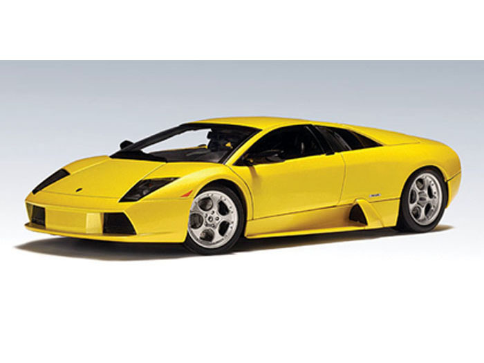 2001 LAMBORGHINI MURCIELAGO YELLOW GIALLO 1/18 AUTOart NEW