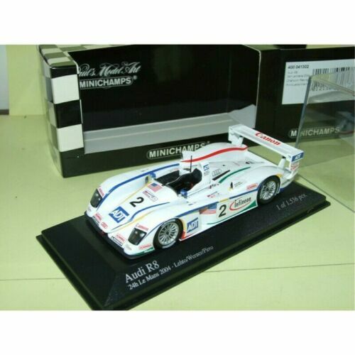 AUDI R8 N°88 AUDI Sport UK Team Velox 2° 24H MANS 2004 VERY RAR