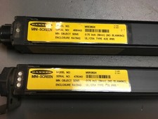 Banner Mini Screen light curtains, MSE3624, MSR3624, clip off one side, PS-1013