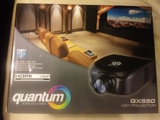Quantum QX550 Led Projector 1080p HDMI