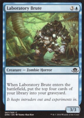 2X LABORATORY BRUTE 067/205 ELDRITCH MOON MTG MAGIC LP X2