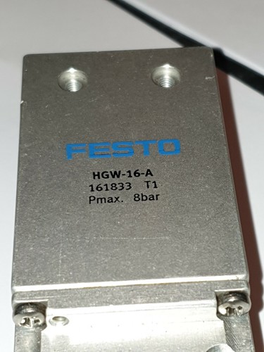 UNIDAD PINZA FESTO HGW-16-A IDENTIT 161833 NUEVO STOCK SIN USAR - Imagen 2 de 10