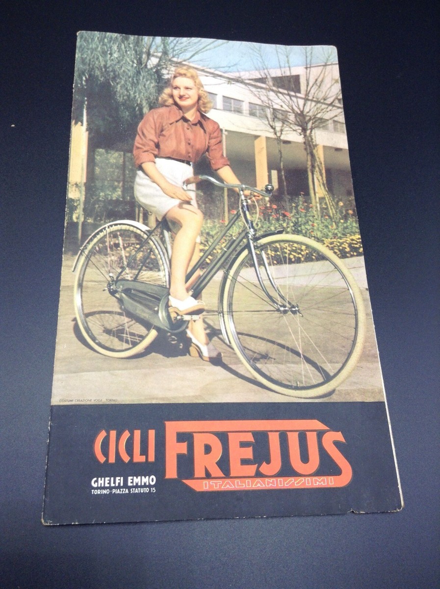 CICLI FREJUS CATALOGO BICICLETTE 1941 BARTALI OLMO BIZZI TORPEDO SUPERCORSA  RARO | eBay