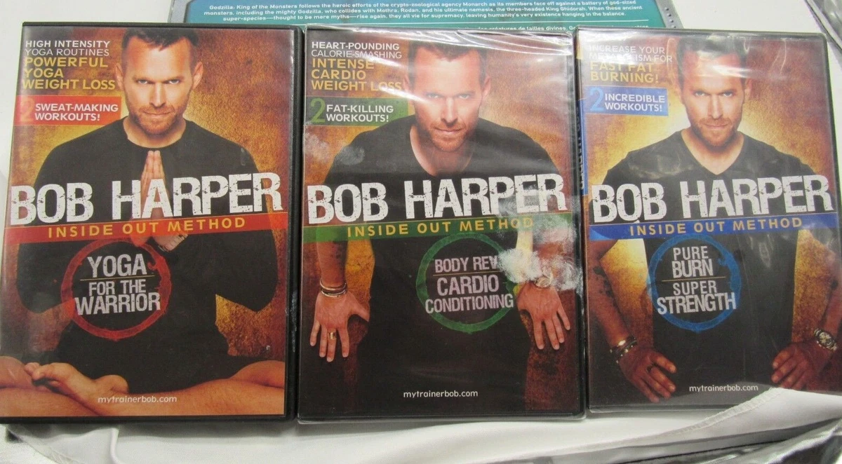 Bob Harper inside out method yoga for warrior pure burn body Rev workouts