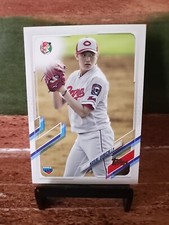 2021 Topps NPB #189 Haruki Ohmichi  Hiroshima Toyo Carp  RC