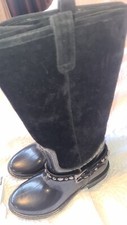 Posh Wellies brand new wellies/ duck boots with rubberized bottom section....