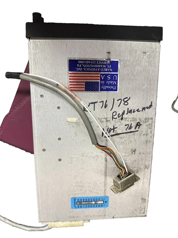 Bandeja/transw NARCO AT165 ATC 8130-3 repuesto deslizable para King KT76A/KT78A Foto 2 de 4