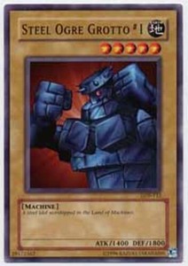 Steel Ogre Grotto #1 - LOB-112 - Common - Unlimited Edition x3 - Lightly Played
