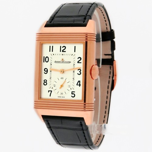 Jaeger-LeCoultre 18K Pink Reverso Classic Duoface Small Second Q3842520 215.2.D4
