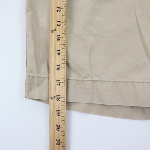 Polo Ralph Lauren 9" Pantalones Cortos Para Hombre 36 Chino Beige Frente Plano Informal Algodón Preppy - Imagen 8 de 11