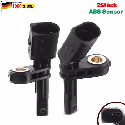 2 x ABS sensor front rear left right for VW Golf V 1K1 1K5 VI Passat Tiguan DE