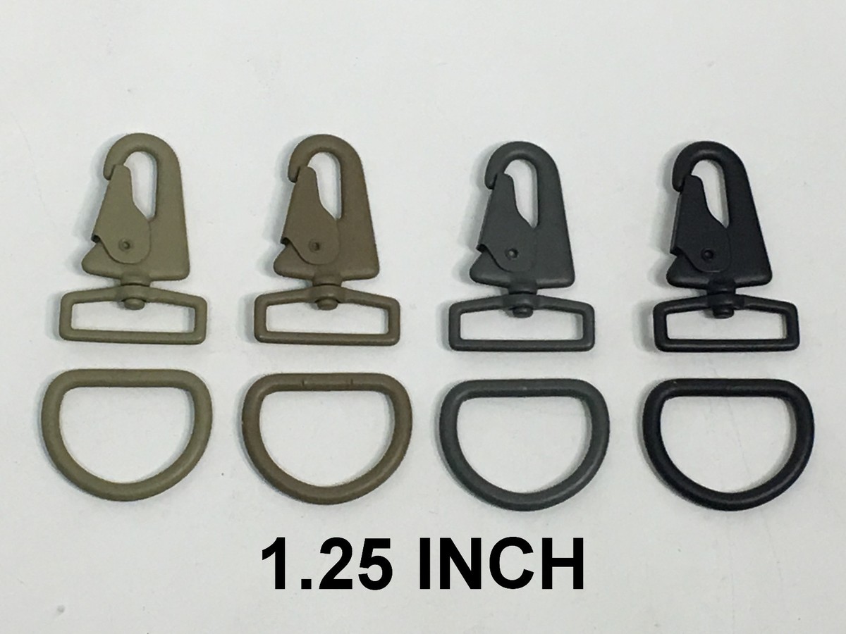 3713 POLISHED GOLD PL RIFLE SLING HOOK strap hook rifle NEW ! tempered Brass