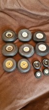 Job Lot 6 Sets of Paired RC Aeroplane Wheels, Undercarriage Nitro Electric LT12