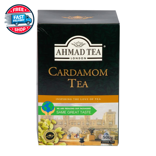Black Tea, Cardamom Loose Leaf, 454G - Caffeinated & Sugar-Free - Picture 10 of 12