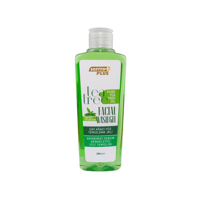 Softto+Plus Tea Tree Facial Wash Gel - Gesündere, strahlend schöne & reine Haut