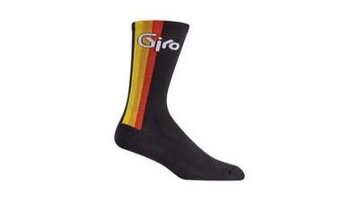 Giro Seasonal Merino Wool 85 Winter Fahrrad Funktionssocken schwarz/gelb 2025