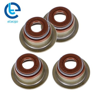 4 × Seals Valve Stem Seal For 1991 & Up Ezgo 295cc / 350cc 4 Stroke Gas New