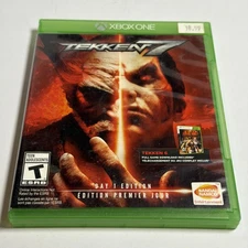 Tekken 7 Day 1 Premier Edition Microsoft Xbox One 2017 CIB Complete Clean Disc