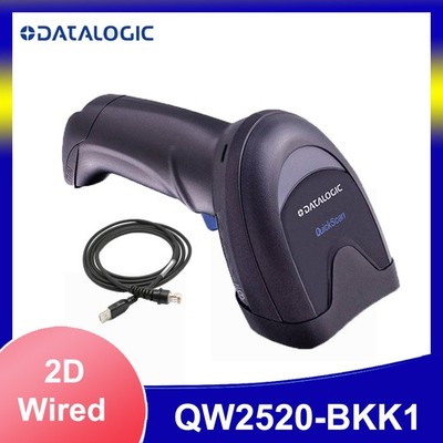 Datalogic QW2520-BKK1 Handheld USB 2D Imager Corded Barcode Scanner with Cable
