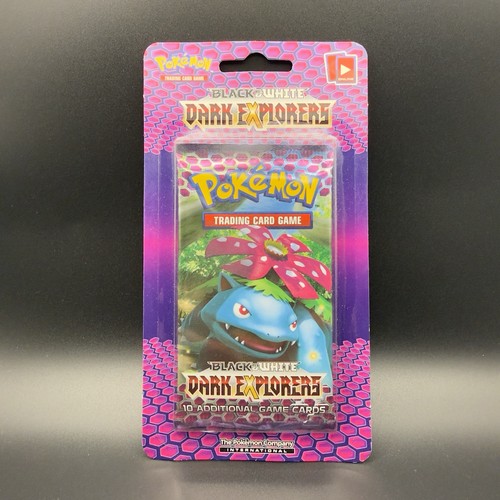 Pokemon Dark Explorers Venusaur Artwork Sealed Blister Booster Pack