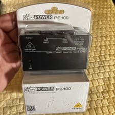 Behringer PS400 Ultra-Compact Phantom Power S...