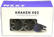 NZXT Kraken X63 280mm - AIO RGB CPU Liquid Cooler - RL-KRX63-01