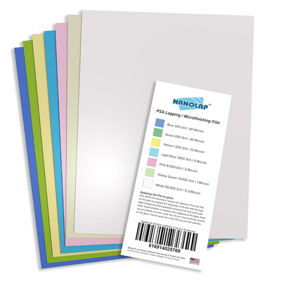 #ad #ad PSA Lapping Film 7 Piece Pressure Sensitive Adhesive Polishing Paper 8 1 2” X $34.69