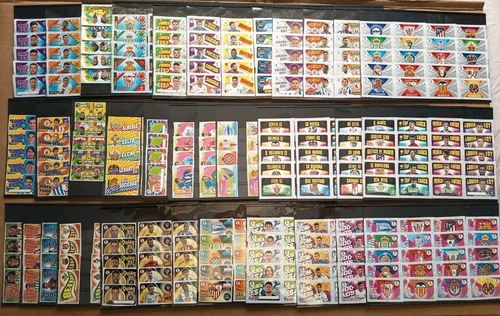 CHICLES LEAGUE THIS COMPLETE COLLECTION 80 STICKERS 2024-25 2023-24 2022-23 2021-22