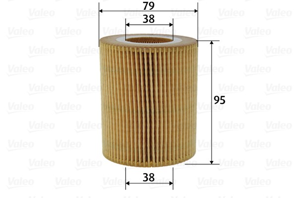 Valeo ÖLfilter Filtereinsatz FüR Land Rover Discovery IV 3.0 SDV6 4X4 Range-image