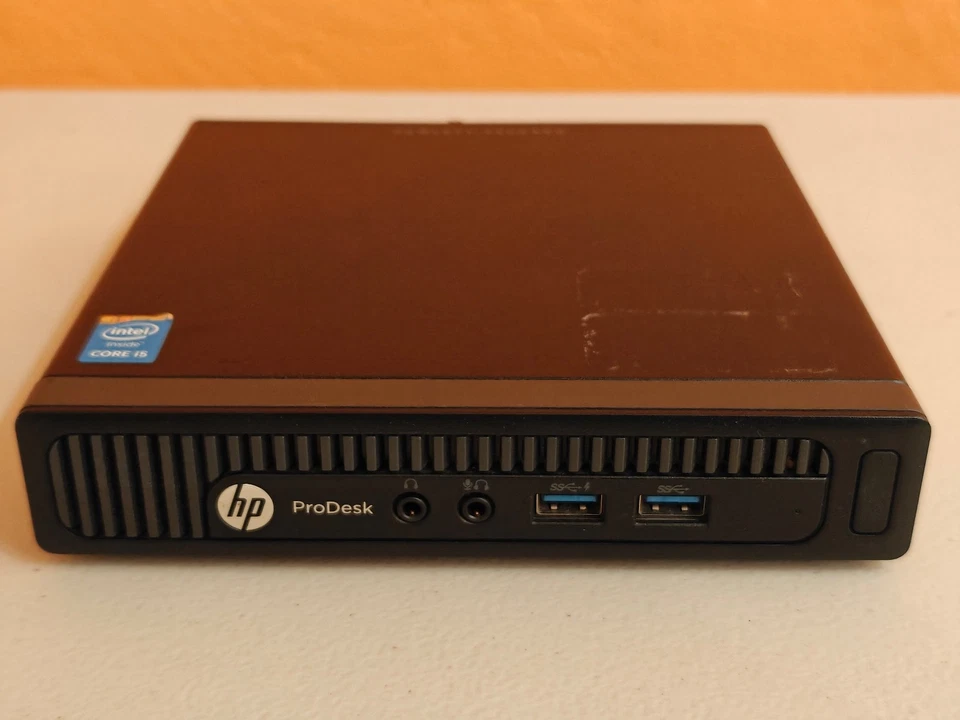 HP Prodesk 600 G1 DM Intel Core i5-4590T 8GB RAM 128GB SSD WiFi - Funciona muy bien Foto 2 de 4