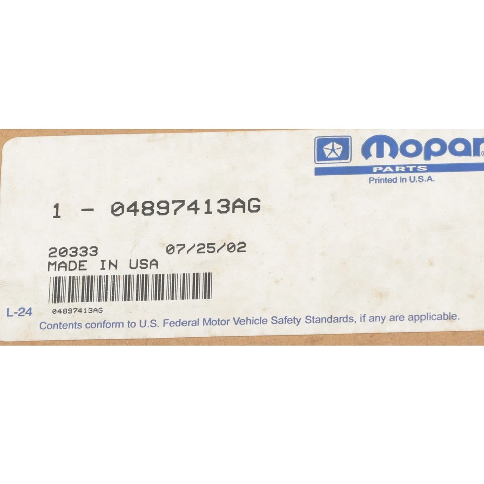 GENUINE MOPAR 84-01 JEEP CHEROKEE FRONT SUSPENSION SHOCK ABSORBER NEW 4897413AG - Imagem 4 de 4