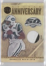 2011 Gold Standard Golden Anniversary Materials Prime 19/25 Darrelle Revis 2k3