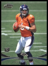 2012 Topps Prime Brock Osweiler #18 Denver Broncos RC NFL Rookie Card. rookie card picture