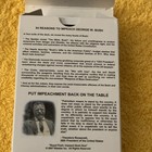 Impeach Bush Cards Royal Flush "Impeach Bush Now" Political Playing Cards Deck — photo 2