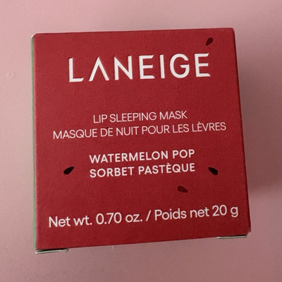 LANEIGE Lip Sleeping Mask Watermelon Pop, Watermelon Scent 0.70 oz