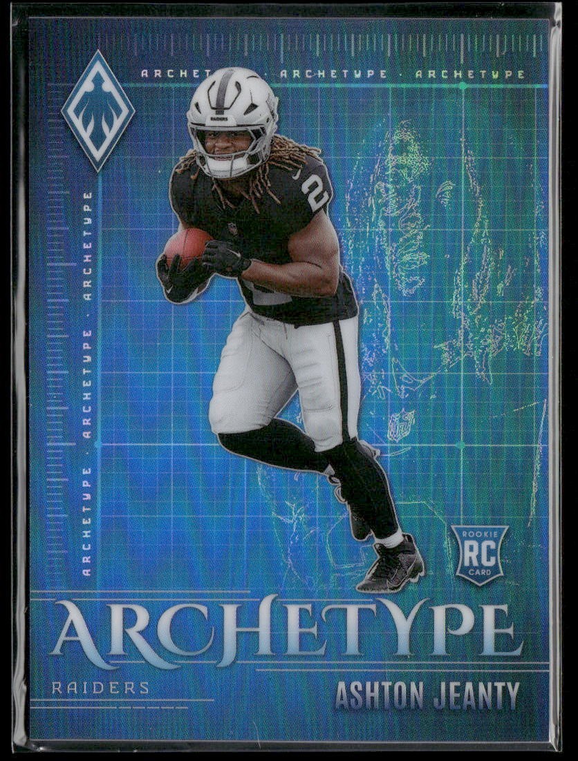 2025 Panini Phoenix Archetype Ashton Jeanty RC #10 Raiders
